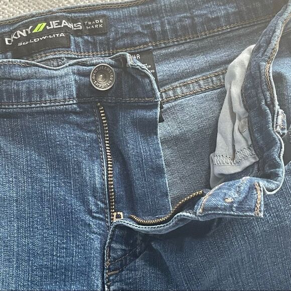 DKNY Jeans So Low Lita Straight Jeans SIZE 4R - Picture 13 of 16
